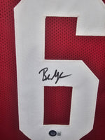 Load image into Gallery viewer, Baker Mayfield - Oklahoma Sooners - Autographed Jersey - Framed