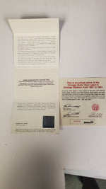 Load image into Gallery viewer, Michael Jordan Framed Autographed Picture with Authentic Chicago Bulls Floor Piece - SOLD!