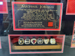 Load image into Gallery viewer, Michael Jordan - Chicago Bulls - Autographed Jersey in Hinged Shadowbox