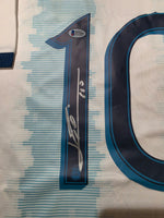 Load image into Gallery viewer, Lionel Messi Autographed Framed Jersey with Collectible GRF Cards
