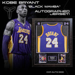 Load image into Gallery viewer, Kobe Bryant - Los Angeles Lakers - Autographed "24" Jersey - Framed