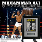 Load image into Gallery viewer, Muhammad Ali Mystery Box Featuring Autographed Framed Liston-Clay "Fight of the Century" Fight Program