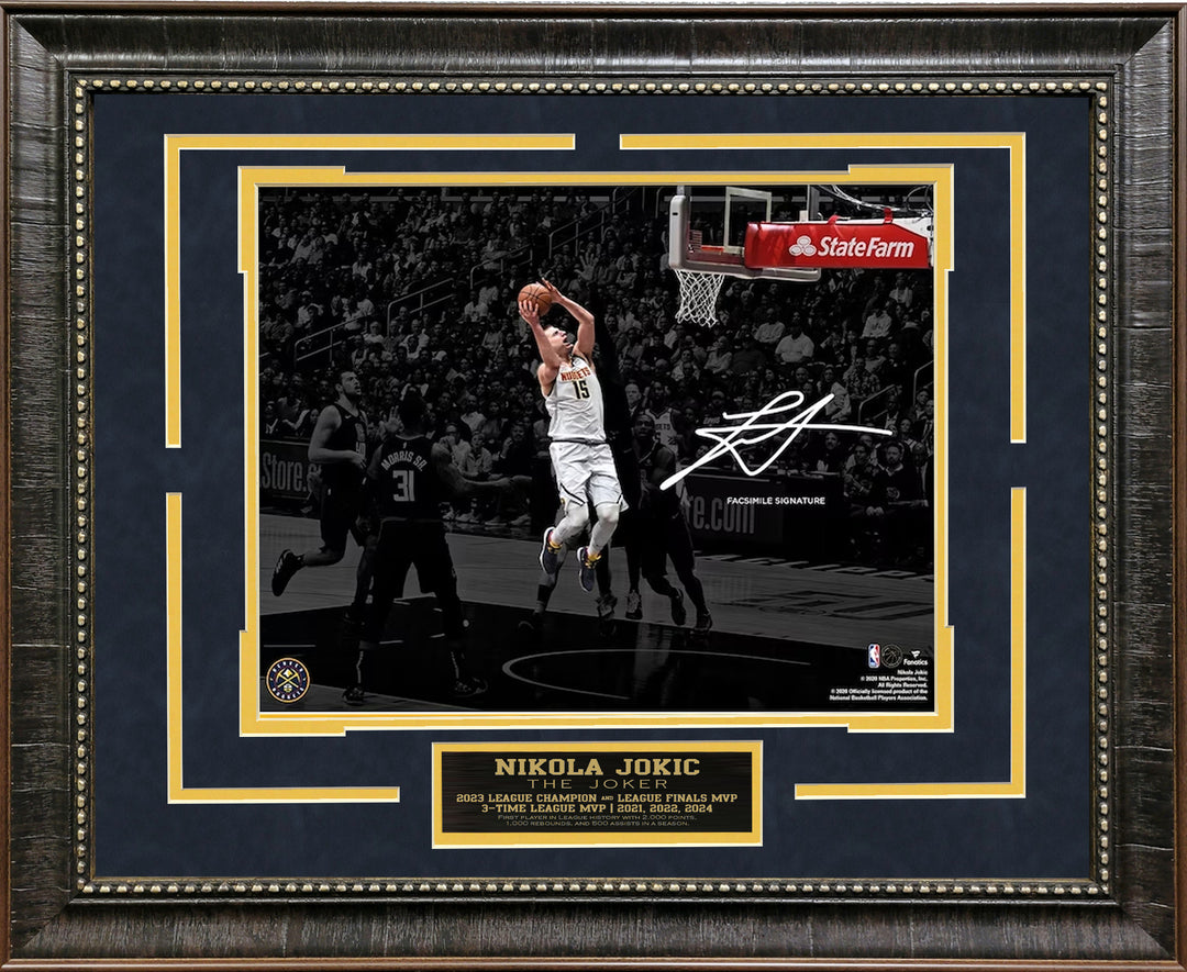 Nikola Jokic  | Spotlight NBA MVP | Framed Photo