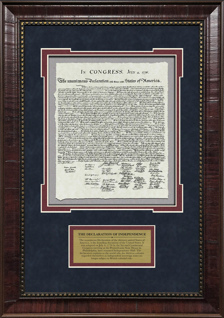 The Declaration of Independence Replica