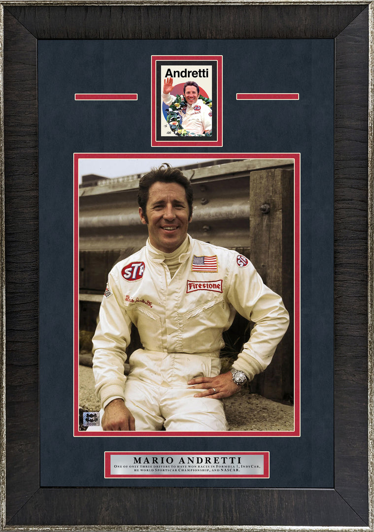 Mario Andretti - Indiy 500 - with Limited Collectible Card - Only 20 Available!