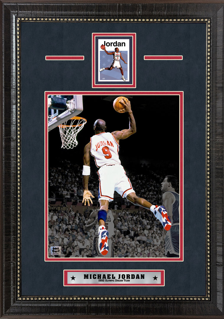 Michael Jordan - Team USA - with LTD Collectible Card
