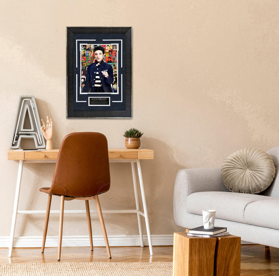 Elvis Presley Album Collage