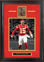 Load image into Gallery viewer, Patrick Mahomes - Kansas City Chiefs - with A Gold Refractor Card