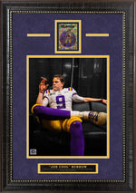 Load image into Gallery viewer, Joe Burrow - LSU Tigers - LTD Gold Refractor Card