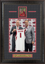 Load image into Gallery viewer, John Calipari - Arkansas Razorbacks - With LTD Gold Refractor