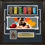 Load image into Gallery viewer, Muhammad Ali with  Replica Tickets and LTD Gold Refractor Card (10)