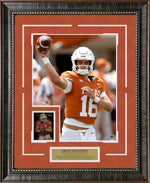 Load image into Gallery viewer, Arch Manning - Texas Longhorns with LTD Gold Refractor Card