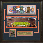 Load image into Gallery viewer, Denver Broncos - Master of the Mile High with LTD Gold Refractor Card