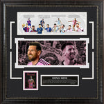 Load image into Gallery viewer, Lionel Messi - Through the Years - Inter Miami with a Limited Gold Refractor Card