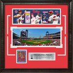 Load image into Gallery viewer, Philadelphia Phillies with Replica WS tickets and LTD Silver Refractor Card