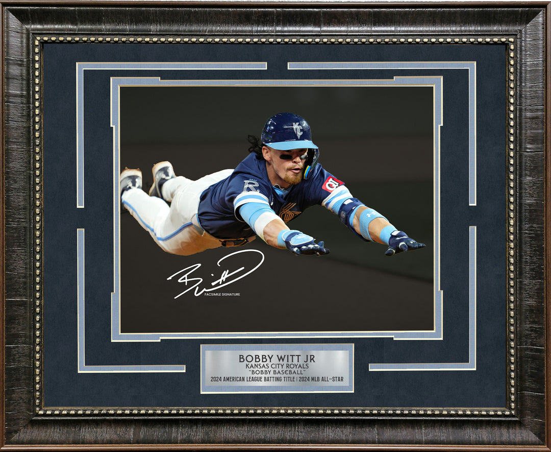 Bobby Witt Jr - Kansas City Royals - Spotlight with Facsimile Signature