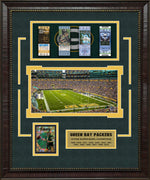 Load image into Gallery viewer, Green Bay Packers with mini Pano -  Replica SB Tickets and LTD GRF Card