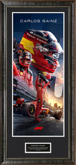 Load image into Gallery viewer, Carlos Sainz - Large Wall Decor