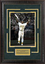Load image into Gallery viewer, Rickey Henderson - Oakland Athletics - Spotlight with Facsimile Signature