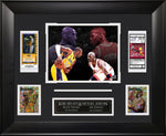 Load image into Gallery viewer, Michael Jordan and Kobe Bryant with Replica Tickets and LTD GFR Card