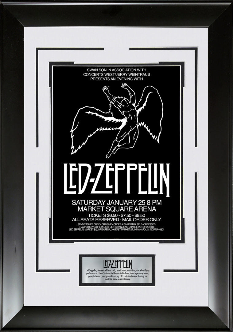 Led Zeppelin Concert Poster Replica