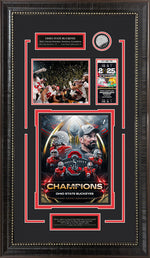 Load image into Gallery viewer, Oho State Buckeyes - 2025 National Champions with Replica Ticket and Commerative Ohio State Coin