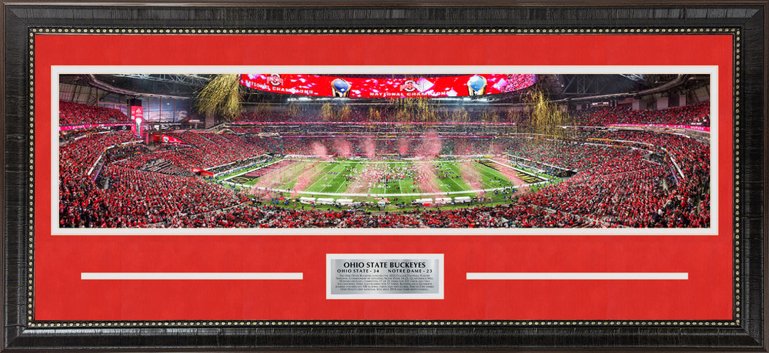 Ohio State Buckeyes - 2025 National Champions Panorama