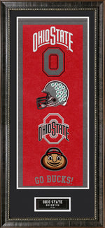 Load image into Gallery viewer, Ohio State Buckeyes Banner Print Large Wall Decor