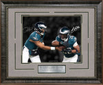 Load image into Gallery viewer, Jalen Hurts and Saquon Barkley - Philadelphia Eagles - Spotlight with Facsimile Signatures