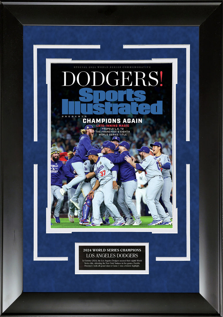 LA Dodgers - 2024 World Series Champions Si Cover