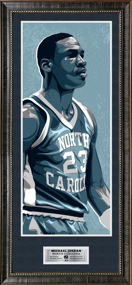 Michael Jordan - North Carolina - Large Wall Decor