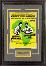 Load image into Gallery viewer, George Foreman vs. Muhammad Ali Replica Fight Poster