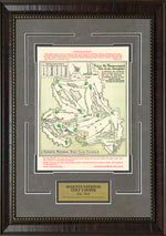 Load image into Gallery viewer, Augusta Golf Course Map Replica
