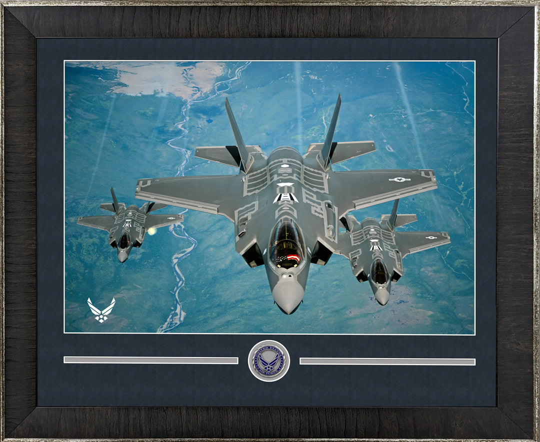 U.S. Air Force with Commemorative Coin