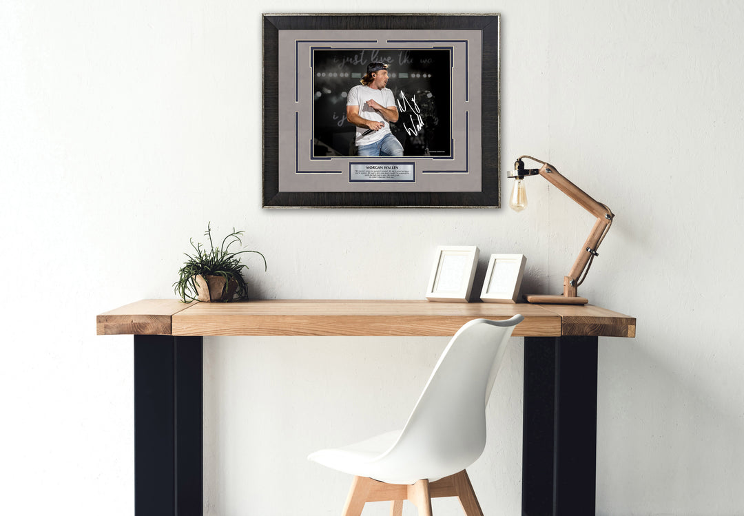 Morgan Wallen -  Spotlight with Facsimile Signature