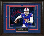 Load image into Gallery viewer, Josh Allen - Buffalo Bills - On the Run - Spotlight with Facsimile Signature