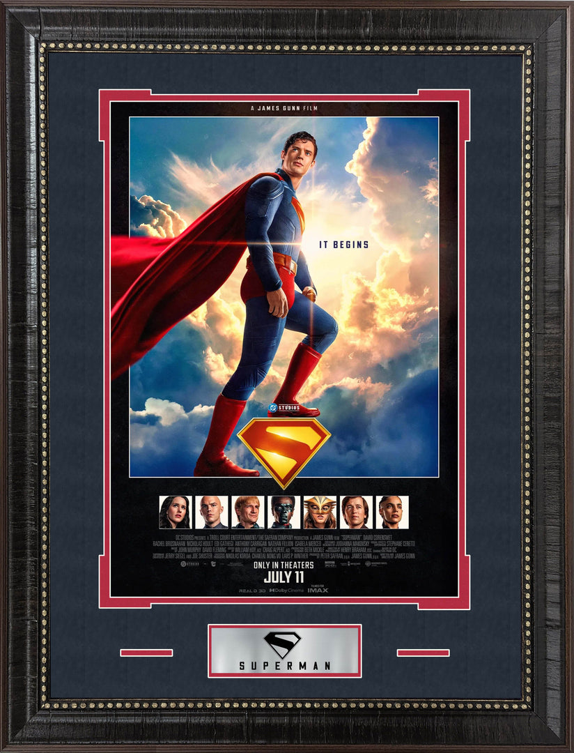 2025 Superman Movie Theatrical Poster