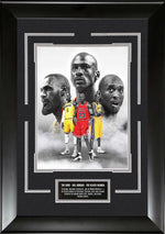 Load image into Gallery viewer, Lebron James - Michael Jordan - Kobe Bryant - NBA Legends