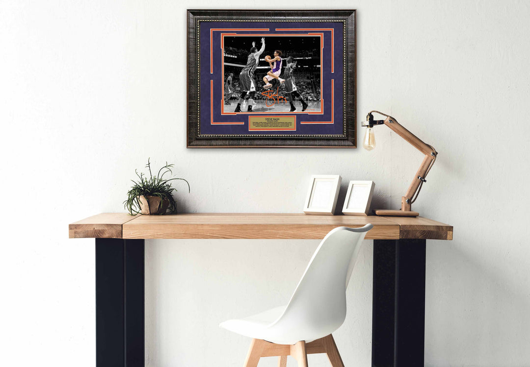 Steve Nash - Phoenix Suns - Spotlight with Facsimile Signature