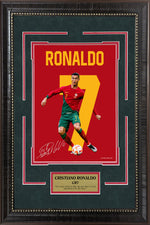 Load image into Gallery viewer, Cristiano Ronaldo - Portugal with Facsimile Signature