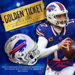Load image into Gallery viewer, Golden Ticket - Josh Allen Autograph Bills Mini Helmet