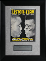 Load image into Gallery viewer, Muhammad Ali Mystery Box Featuring Autographed Framed Liston-Clay "Fight of the Century" Fight Program