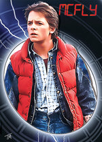 Load image into Gallery viewer, Back to the Future with Marty McFly Card