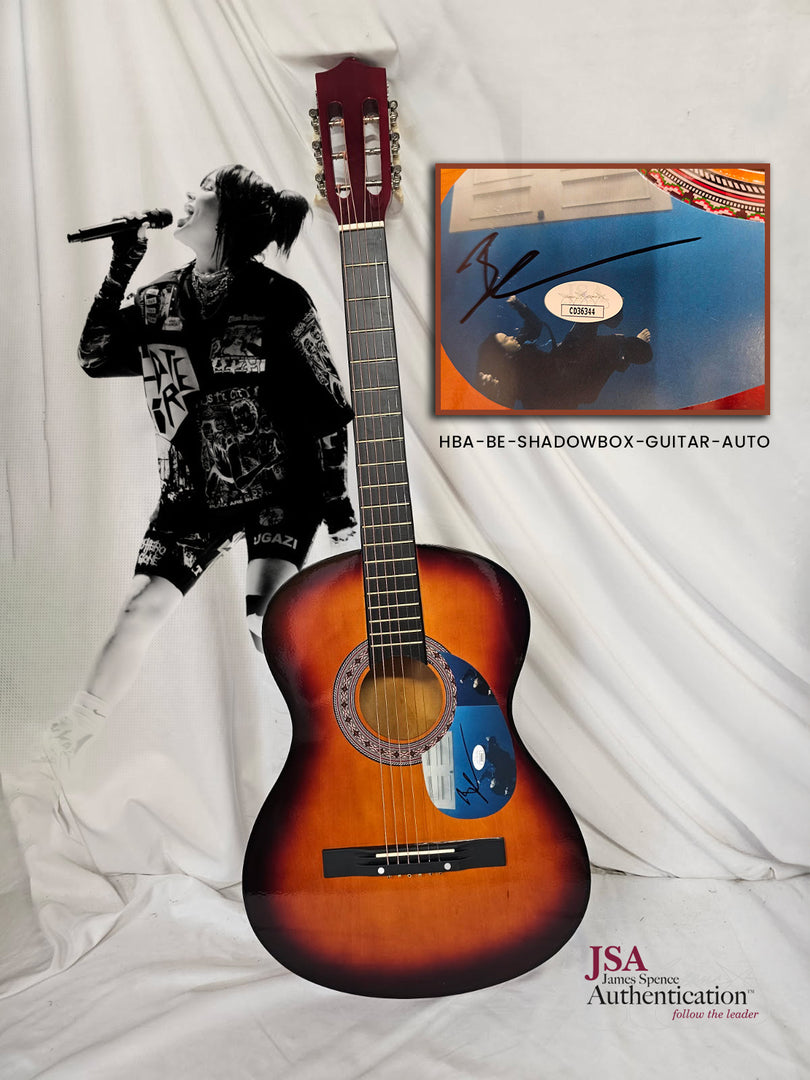 Billie Eilish - Autographed Guitar in Shadowbox