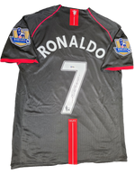 Load image into Gallery viewer, Cristiano Ronaldo - Manchester United - Autographed Jersey Framed