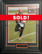 Load image into Gallery viewer, Joe Burrow - Cincinnati Bengals - Autographed Framed Photo