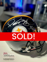 Load image into Gallery viewer, Jerome Bettis - Pittsburgh Steelers - Autographed Helmet - SOLD!