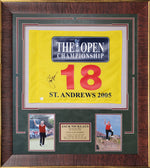 Load image into Gallery viewer, Jack Nicklaus – Autographed 2005 British Open Pin Flag - SOLD!
