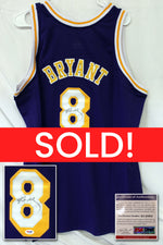 Load image into Gallery viewer, Kobe Bryant No. 8 Jersey - Los Angeles Lakers - Autographed Jersey - SOLD!