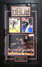Load image into Gallery viewer, LeBron James - Cleveland Cavaliers - Autographed Framed Photo with Replica NBA Tickets - SOLD!